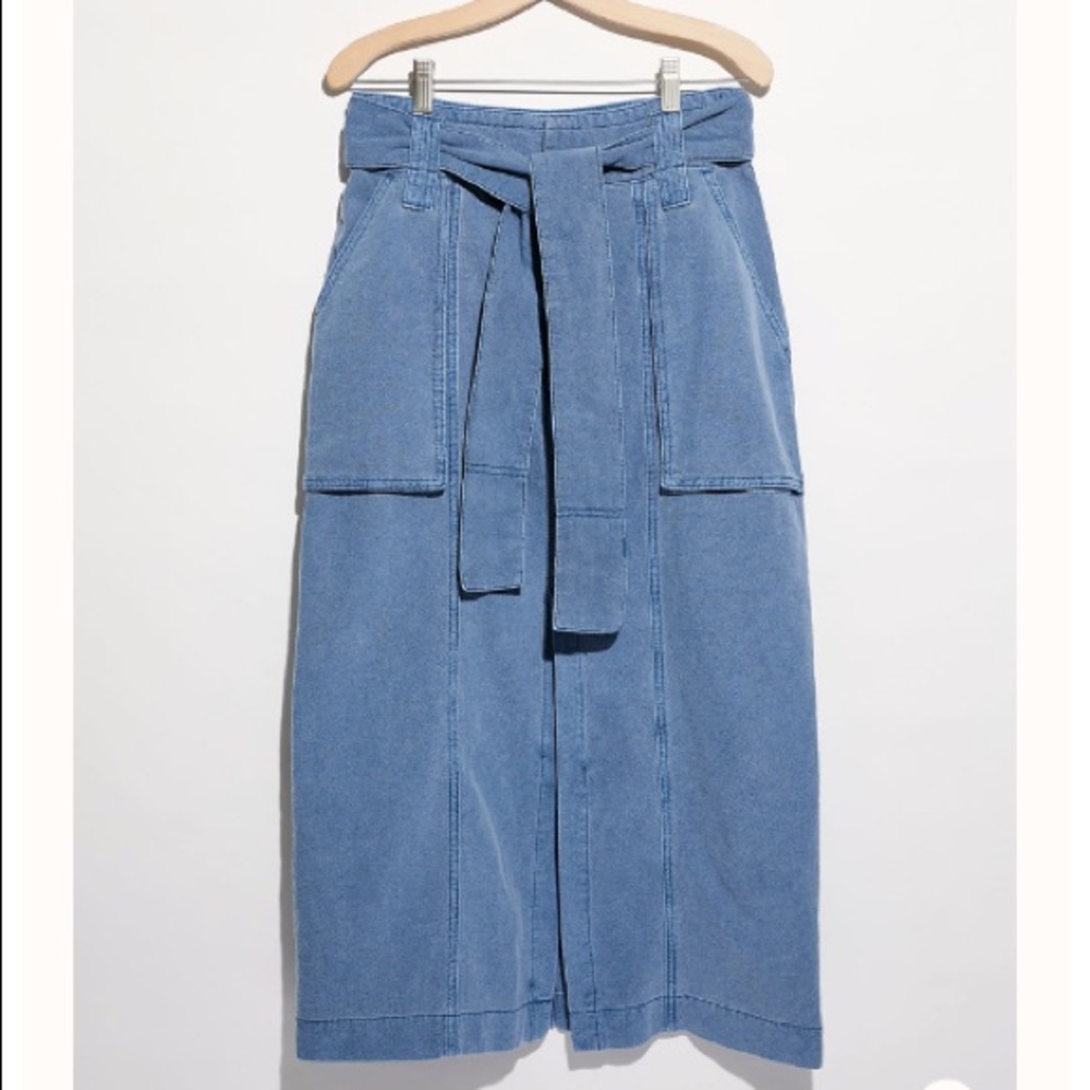 Free People High Waisted Skirt - Blueberry Pie
